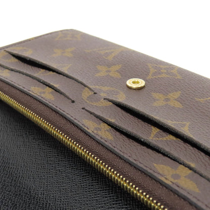 LOUIS VUITTON ルイヴィトン M82157 ポルトフォイユ・エミリー 長財布（小銭入れあり） モノグラムリバース レディース 中古
