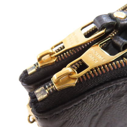 LOUIS VUITTON ルイヴィトン M68568 ポシェット ドゥーブルジップ ショルダーバッグ アンプラント レディース 中古