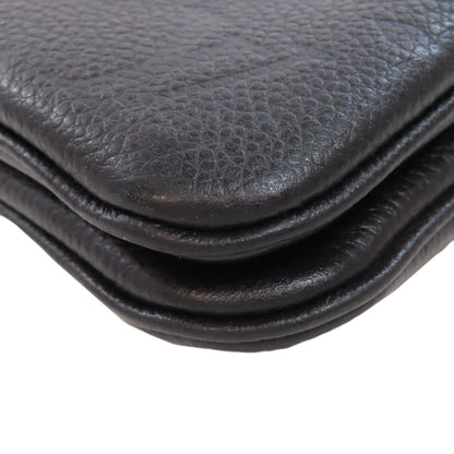 LOUIS VUITTON ルイヴィトン M68568 ポシェット ドゥーブルジップ ショルダーバッグ アンプラント レディース 中古