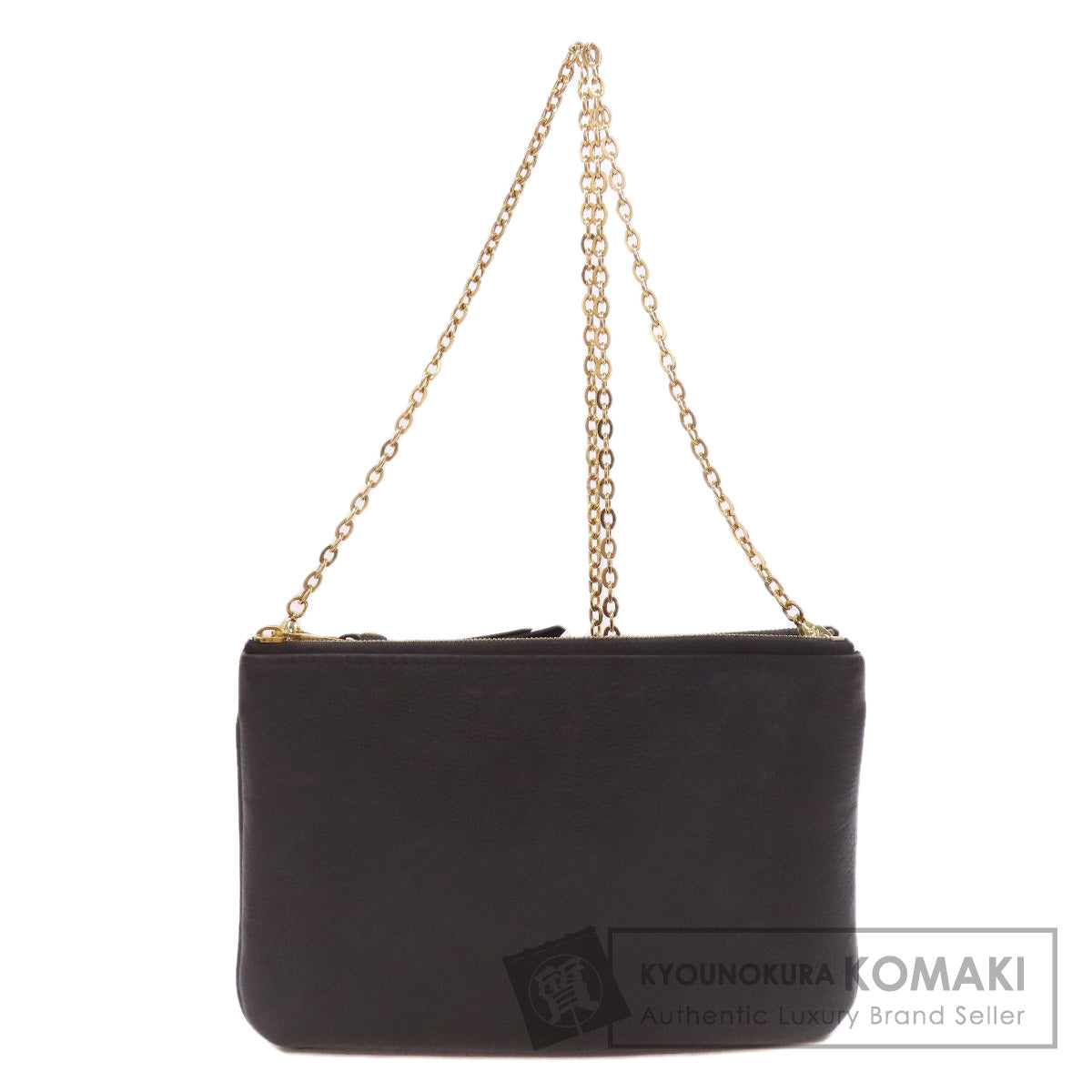LOUIS VUITTON ルイヴィトン M68568 ポシェット ドゥーブルジップ ショルダーバッグ アンプラント レディース 中古
