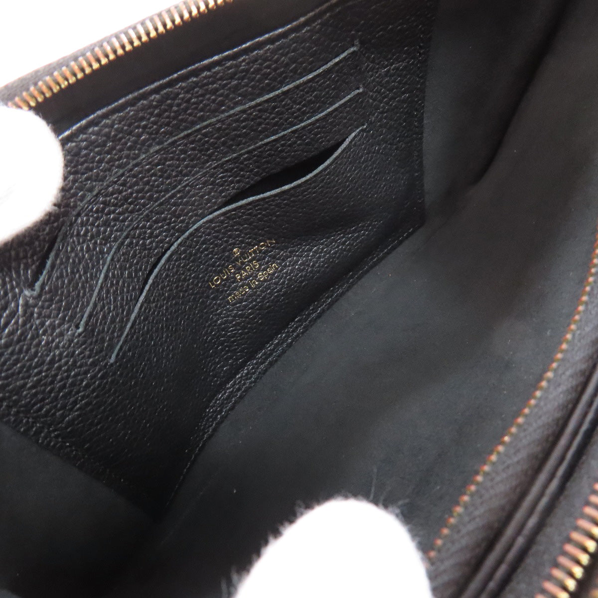 LOUIS VUITTON ルイヴィトン M68568 ポシェット ドゥーブルジップ ショルダーバッグ アンプラント レディース 中古
