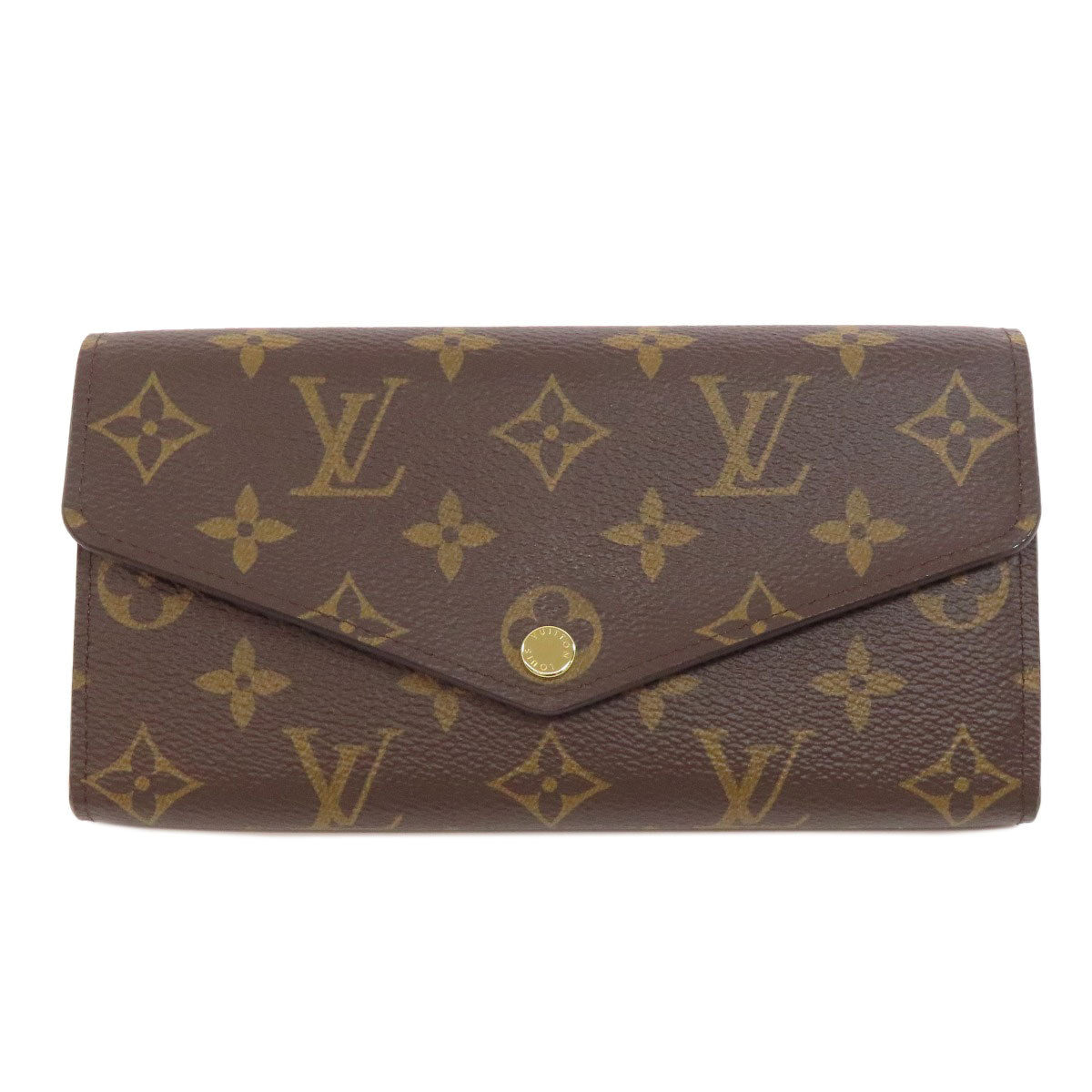 LOUIS VUITTON ルイヴィトン M62234 ポルトフォイユ・サラ 長財布（小銭入れあり） モノグラムキャンバス レディース 中古