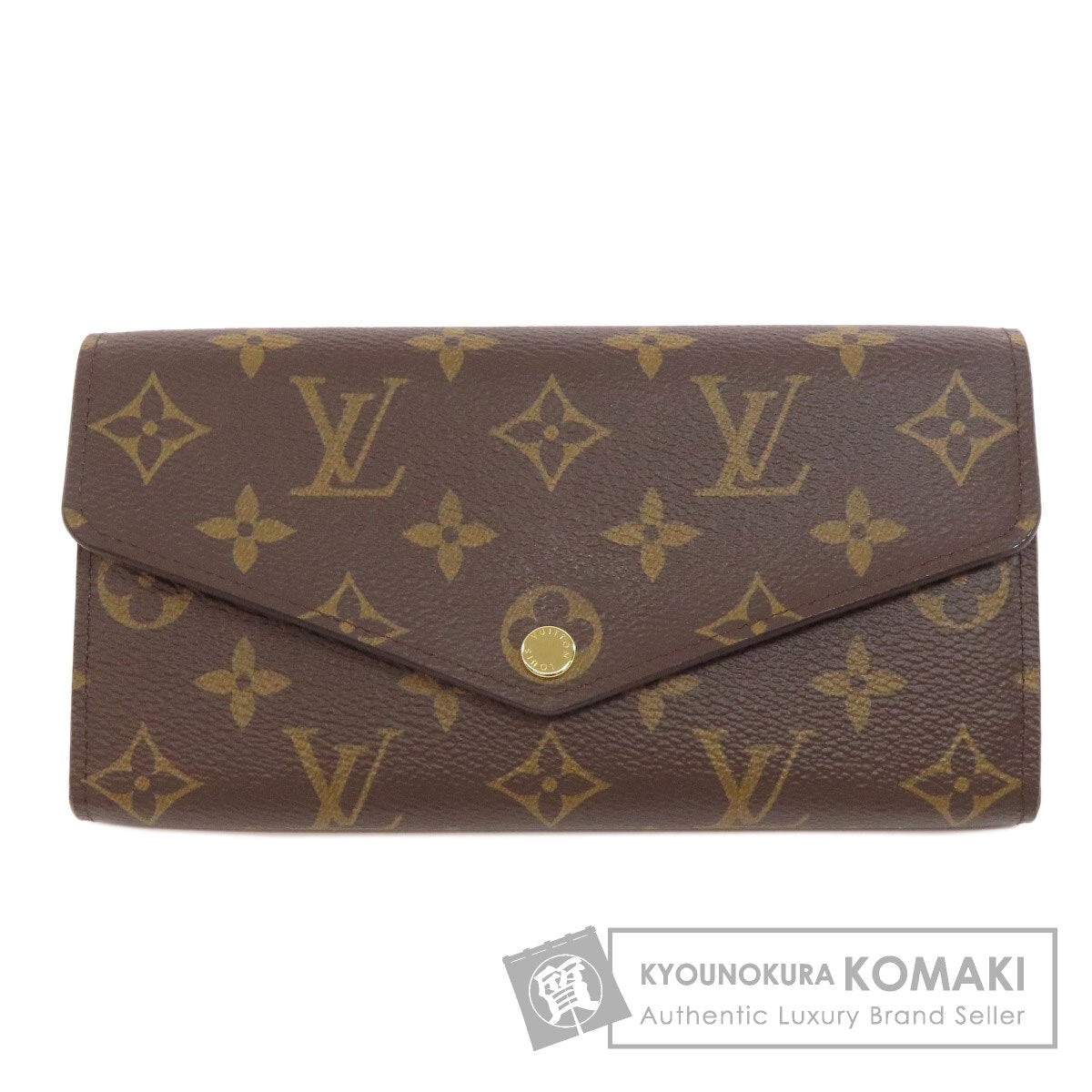 LOUIS VUITTON ルイヴィトン M62234 ポルトフォイユ・サラ 長財布（小銭入れあり） モノグラムキャンバス レディース 中古