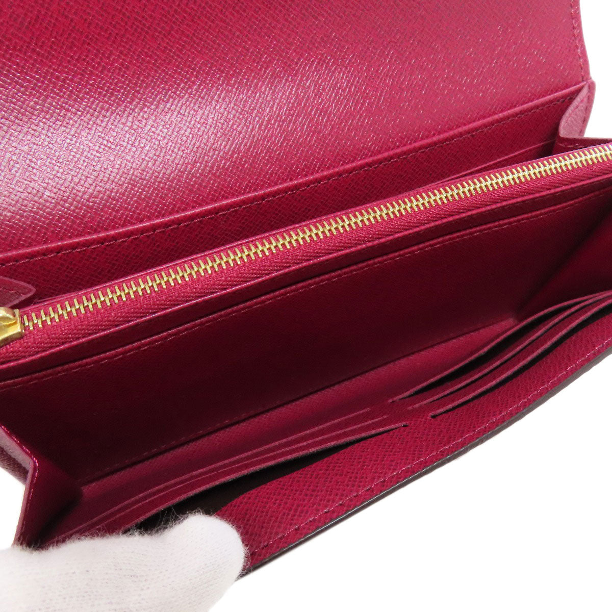 LOUIS VUITTON ルイヴィトン M62234 ポルトフォイユ・サラ 長財布（小銭入れあり） モノグラムキャンバス レディース 中古