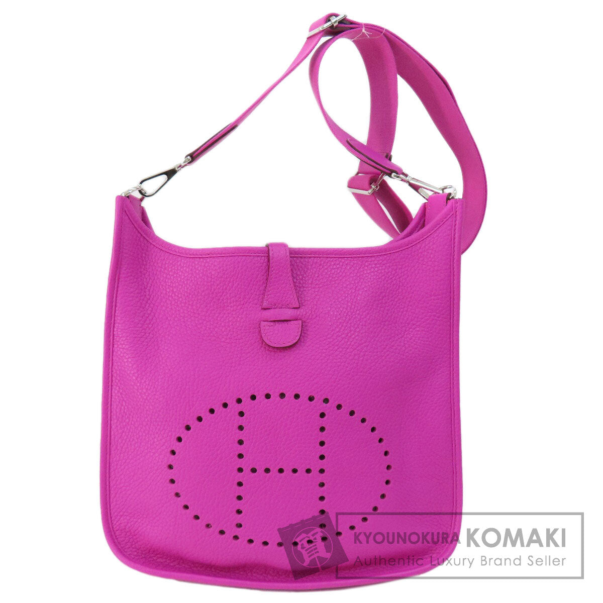 HERMES エルメス エブリン3 PM シルバー金具 ショルダーバッグ トリヨン レディース 中古