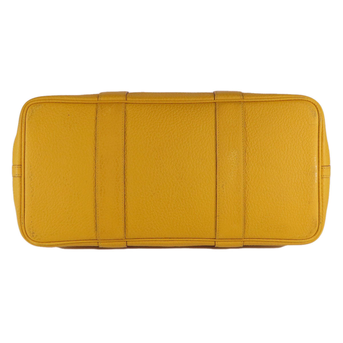 HERMES エルメス ガーデンパーティPM ジョーヌアンブル シルバー金具 トートバッグ カントリー レディース 中古