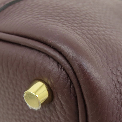 HERMES エルメス ピコタンロックPM ゴールド金具 ハンドバッグ トリヨン レディース 中古