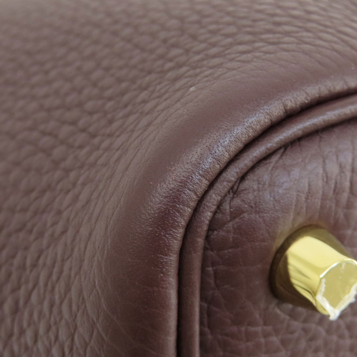 HERMES エルメス ピコタンロックPM ゴールド金具 ハンドバッグ トリヨン レディース 中古
