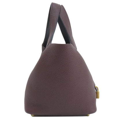 HERMES エルメス ピコタンロックPM ゴールド金具 ハンドバッグ トリヨン レディース 中古