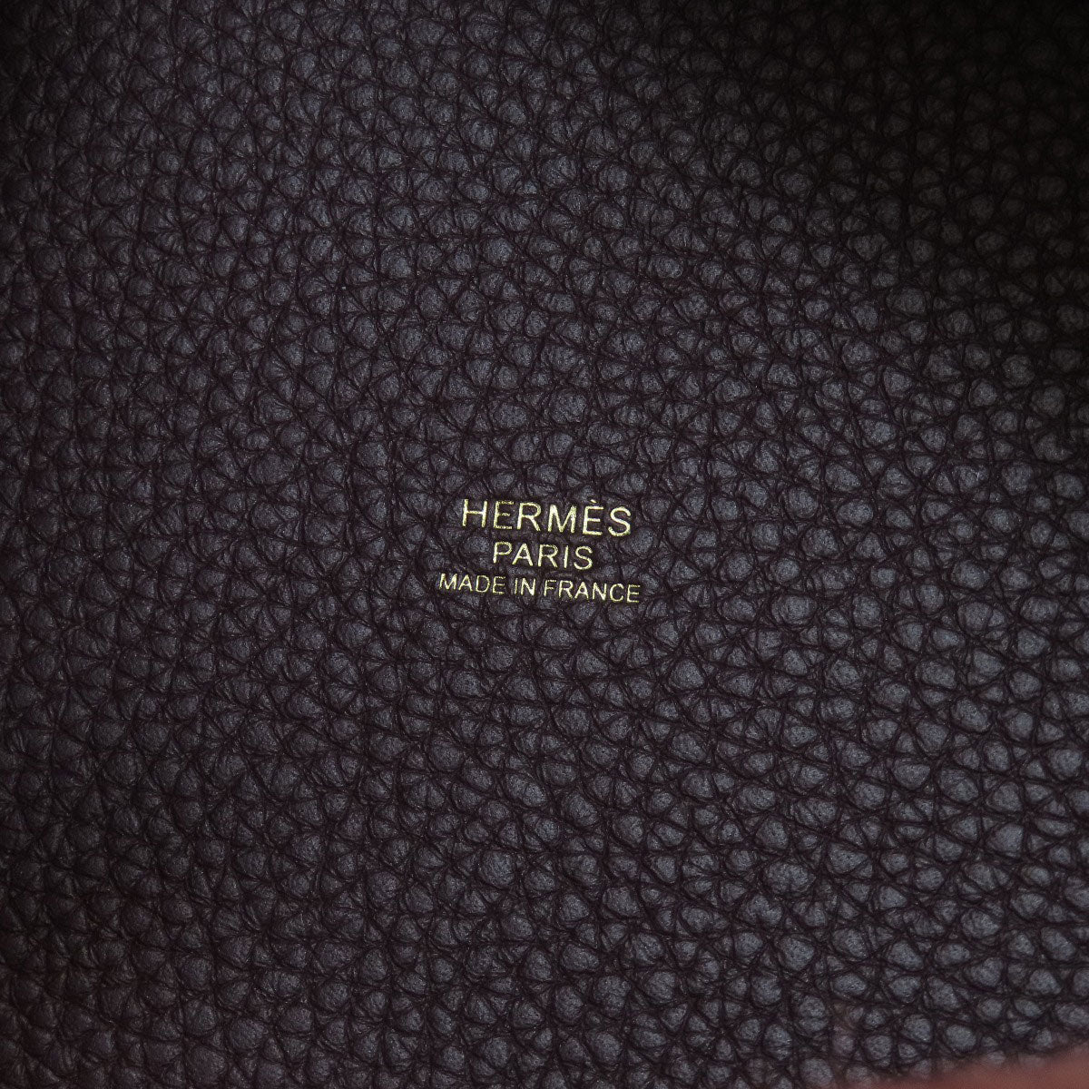 HERMES エルメス ピコタンロックPM ゴールド金具 ハンドバッグ トリヨン レディース 中古