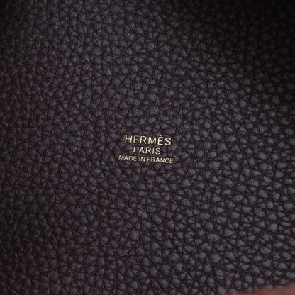HERMES エルメス ピコタンロックPM ゴールド金具 ハンドバッグ トリヨン レディース 中古