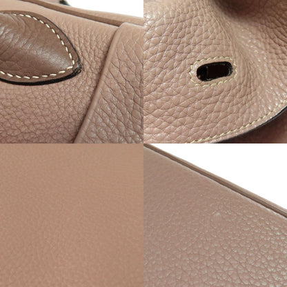 HERMES エルメス リンディ30 シルバー金具 ハンドバッグ トリヨン レディース 中古