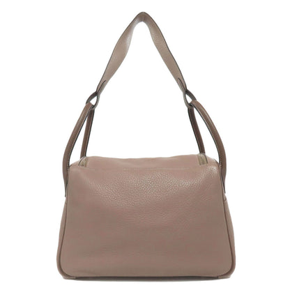 HERMES エルメス リンディ30 シルバー金具 ハンドバッグ トリヨン レディース 中古
