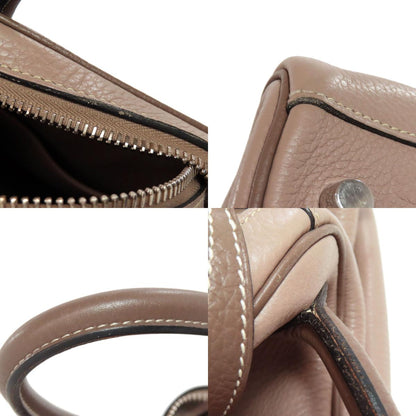 HERMES エルメス リンディ30 シルバー金具 ハンドバッグ トリヨン レディース 中古