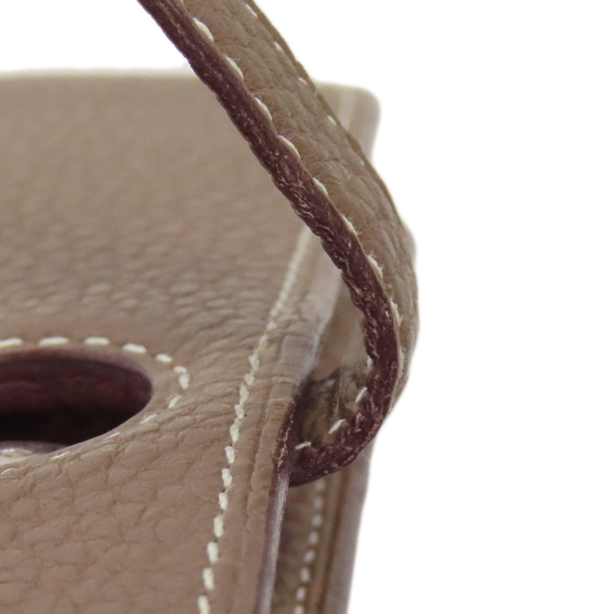HERMES エルメス ドゴンGM エトープ シルバー金具 長財布（小銭入れあり） トゴ レディース 中古