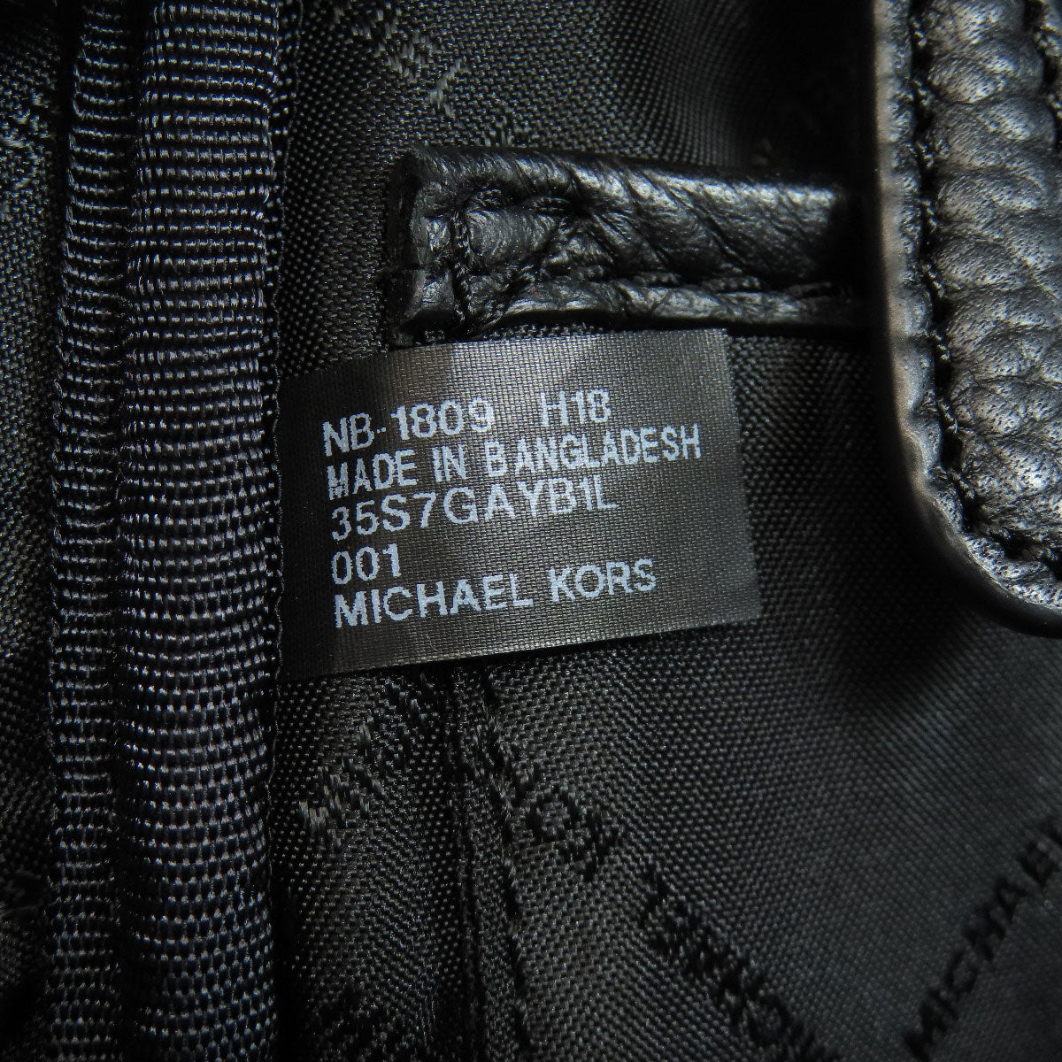 Michael Kors マイケルコース ロゴ リュック・デイパック レザー レディース 中古