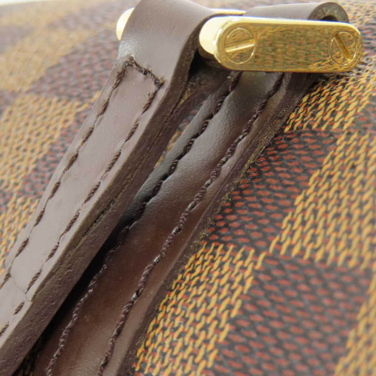 LOUIS VUITTON ルイヴィトン N51304 パピヨン26 ハンドバッグ ダミエキャンバス レディース 中古