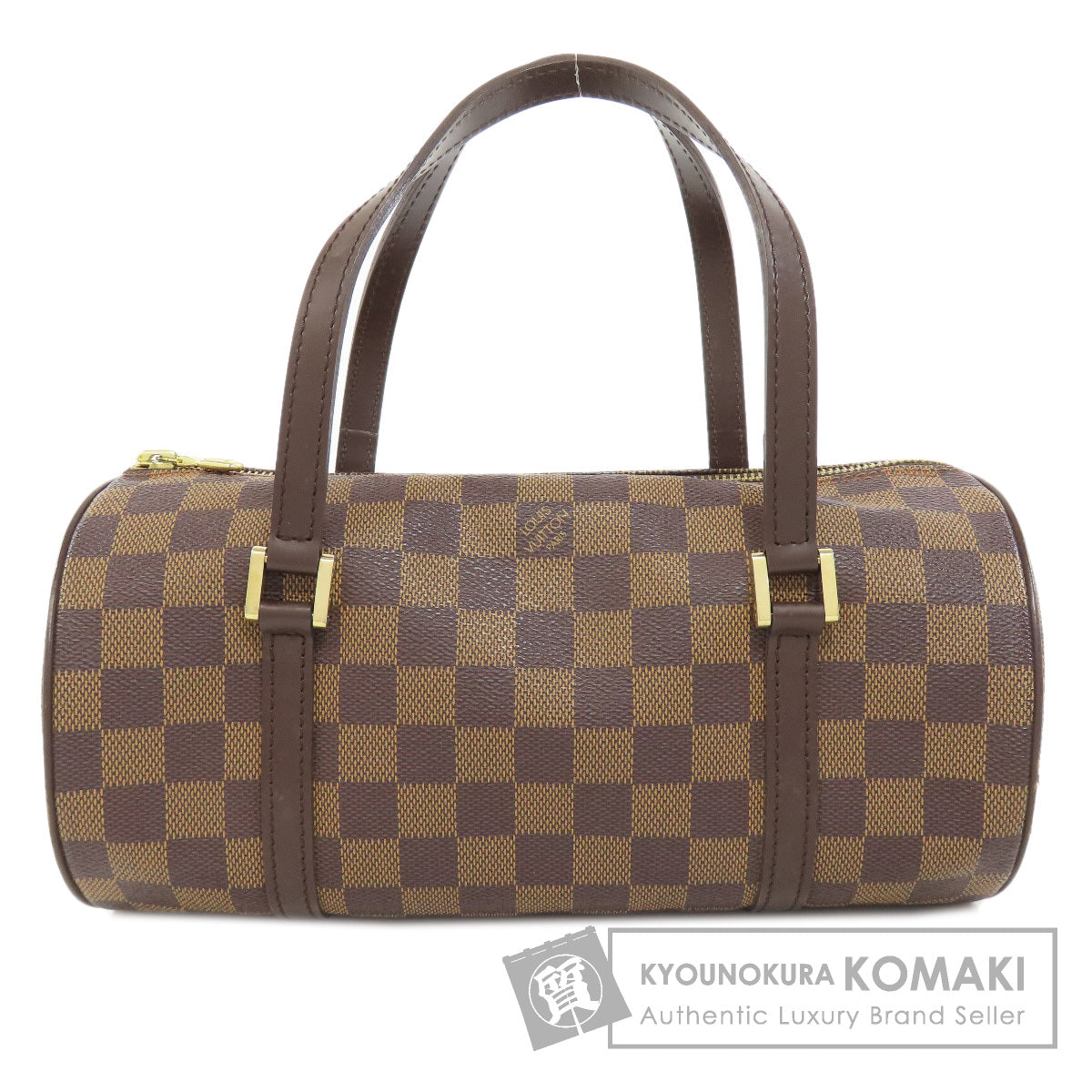 LOUIS VUITTON ルイヴィトン N51304 パピヨン26 ハンドバッグ ダミエキャンバス レディース 中古