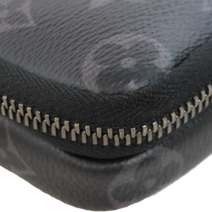 LOUIS VUITTON ルイヴィトン M69534 ダブルフォンポーチ ショルダーストラップ モノグラムエクリプス メンズ 中古