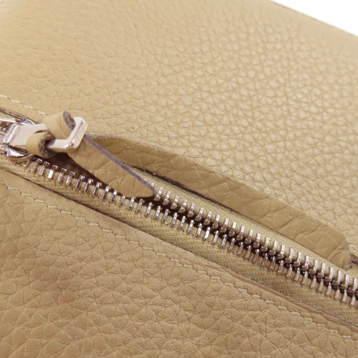 HERMES エルメス ドゴンロング シルバー金具 長財布（小銭入れあり） トゴ レディース 中古