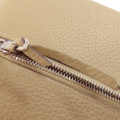 HERMES エルメス ドゴンロング シルバー金具 長財布（小銭入れあり） トゴ レディース 中古