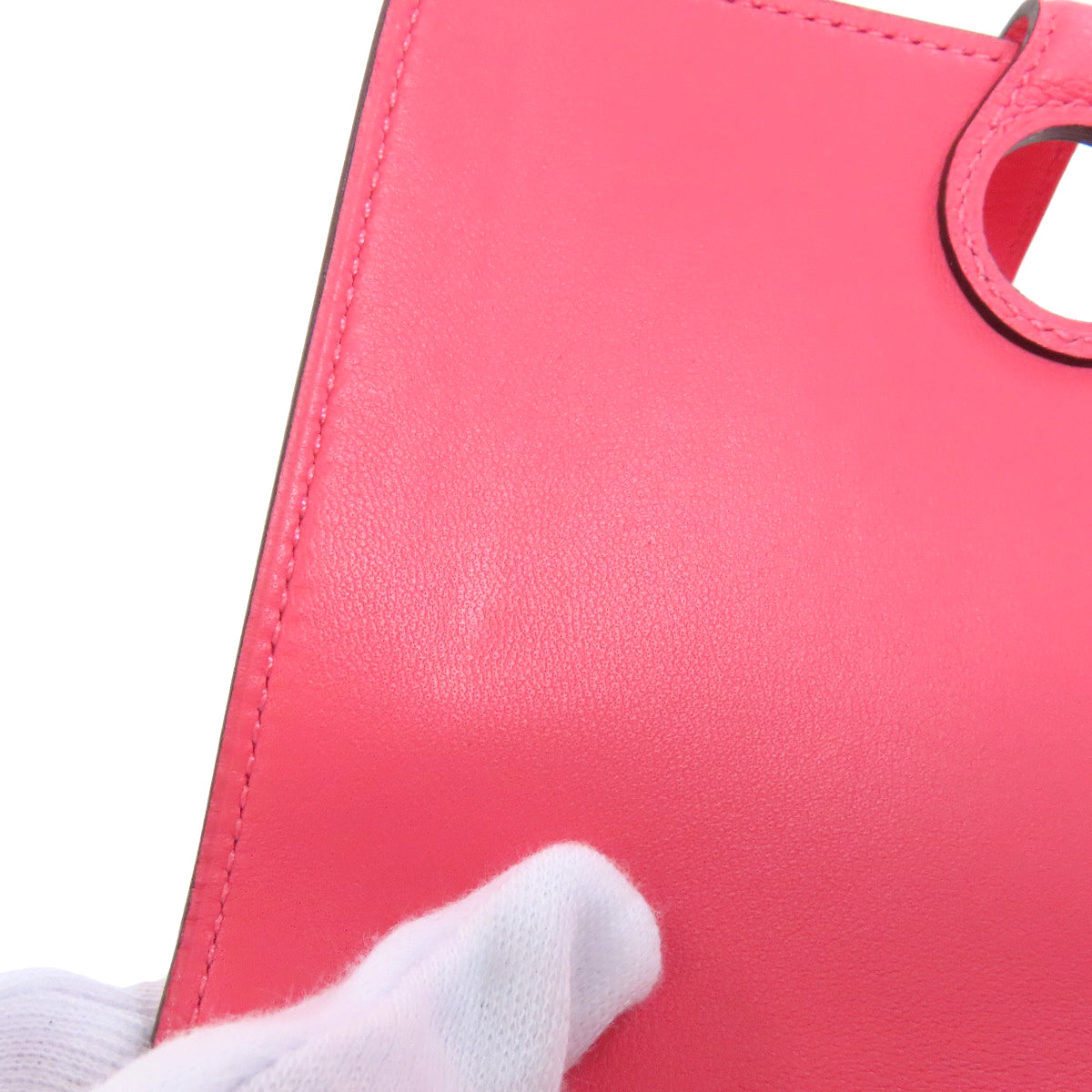 HERMES エルメス ドゴンコンパクト シルバー金具 コインケース エバーカラー レディース 中古