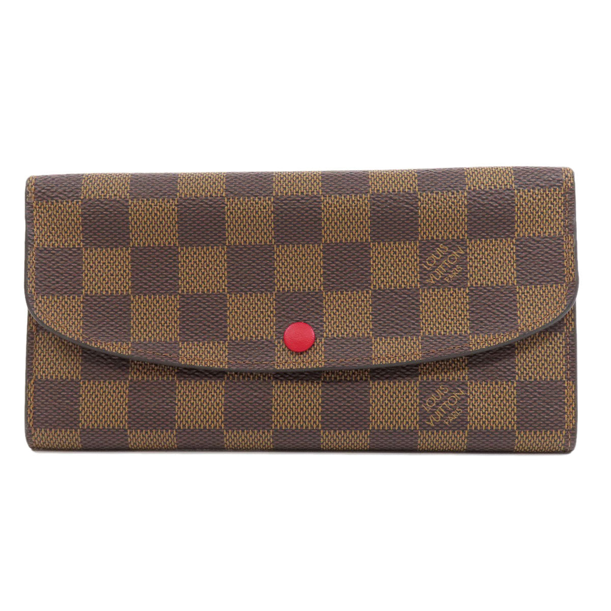 LOUIS VUITTON ルイヴィトン M60697 ポルトフォイユ・エミリー 長財布（小銭入れあり） モノグラムキャンバス レディース 中古