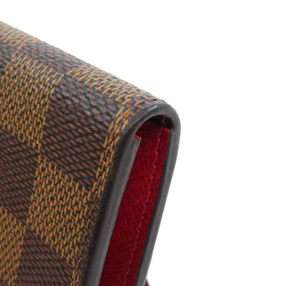 LOUIS VUITTON ルイヴィトン M60697 ポルトフォイユ・エミリー 長財布（小銭入れあり） モノグラムキャンバス レディース 中古