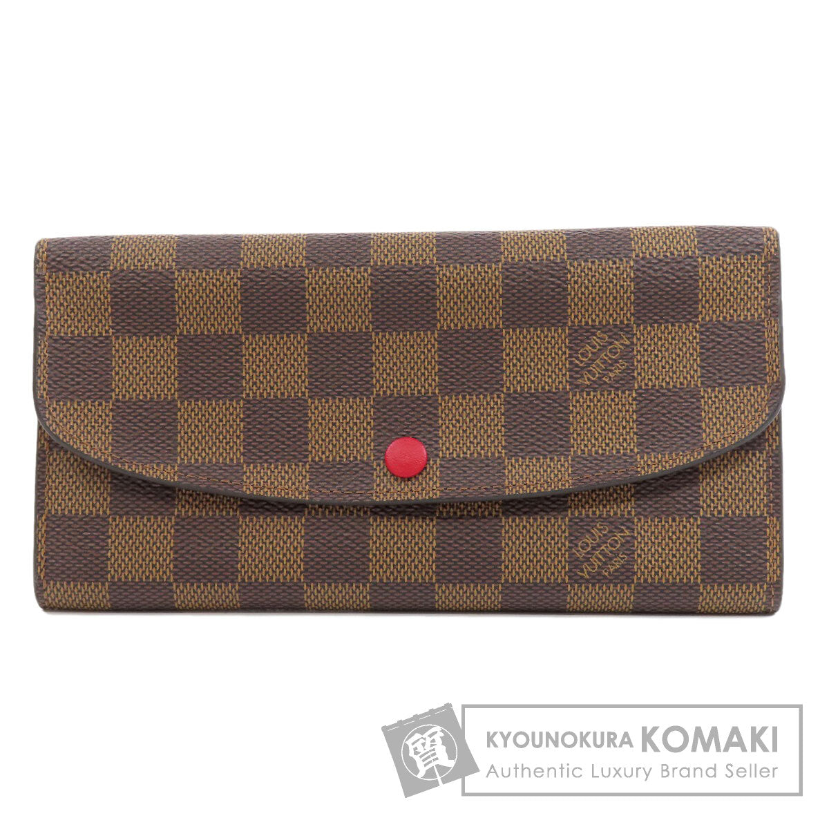 LOUIS VUITTON ルイヴィトン M60697 ポルトフォイユ・エミリー 長財布（小銭入れあり） モノグラムキャンバス レディース 中古
