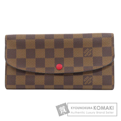 LOUIS VUITTON ルイヴィトン M60697 ポルトフォイユ・エミリー 長財布（小銭入れあり） モノグラムキャンバス レディース 中古