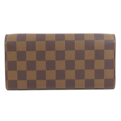 LOUIS VUITTON ルイヴィトン M60697 ポルトフォイユ・エミリー 長財布（小銭入れあり） モノグラムキャンバス レディース 中古