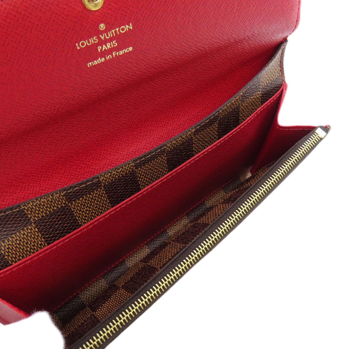 LOUIS VUITTON ルイヴィトン M60697 ポルトフォイユ・エミリー 長財布（小銭入れあり） モノグラムキャンバス レディース 中古