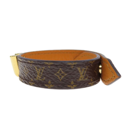 LOUIS VUITTON ルイヴィトン M6042 エッセンシャルV ブレスレット モノグラムキャンバス レディース 中古
