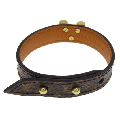 LOUIS VUITTON ルイヴィトン M6042 エッセンシャルV ブレスレット モノグラムキャンバス レディース 中古