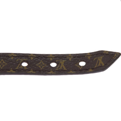 LOUIS VUITTON ルイヴィトン M6042 エッセンシャルV ブレスレット モノグラムキャンバス レディース 中古
