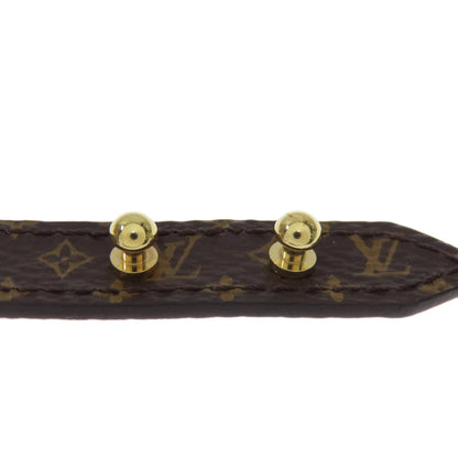 LOUIS VUITTON ルイヴィトン M6042 エッセンシャルV ブレスレット モノグラムキャンバス レディース 中古