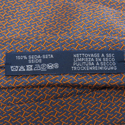 HERMES エルメス 総柄 ネクタイ シルク メンズ 中古