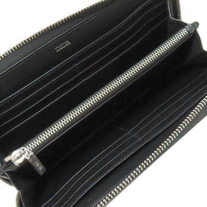 CHRISTIAN DIOR クリスチャンディオール オブリークギャラクシー 長財布（小銭入れあり） カーフ レディース 中古