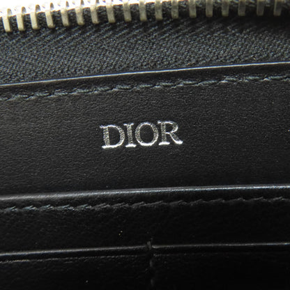 CHRISTIAN DIOR クリスチャンディオール オブリークギャラクシー 長財布（小銭入れあり） カーフ レディース 中古