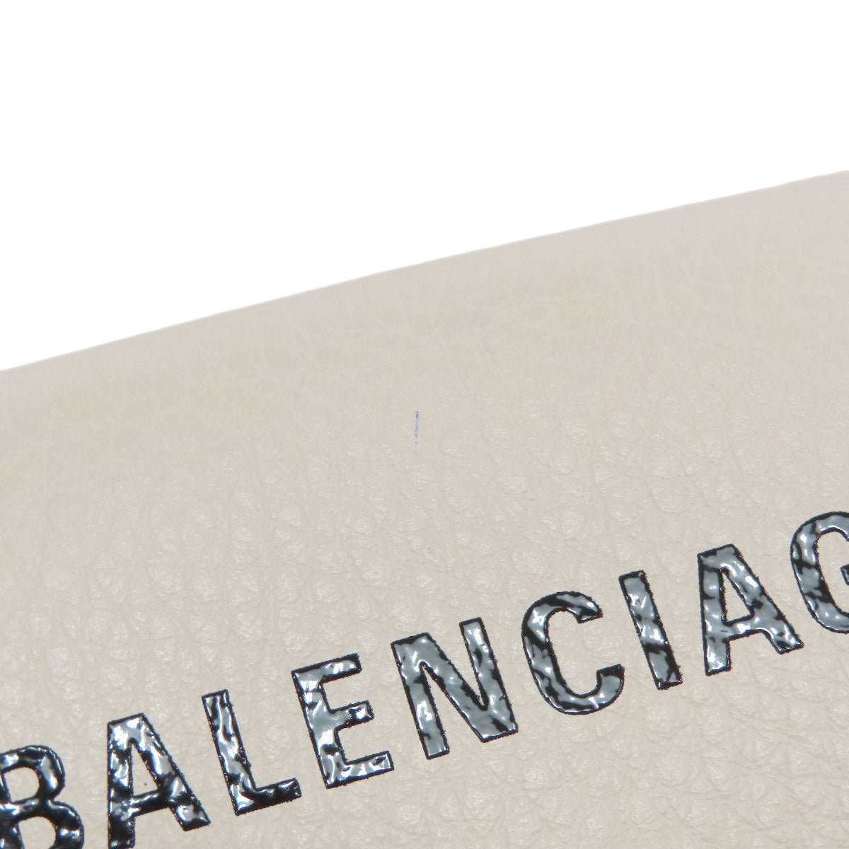 BALENCIAGA バレンシアガ 516402 ロゴ 三つ折り財布 二つ折り財布（小銭入れあり） レザー レディース 中古