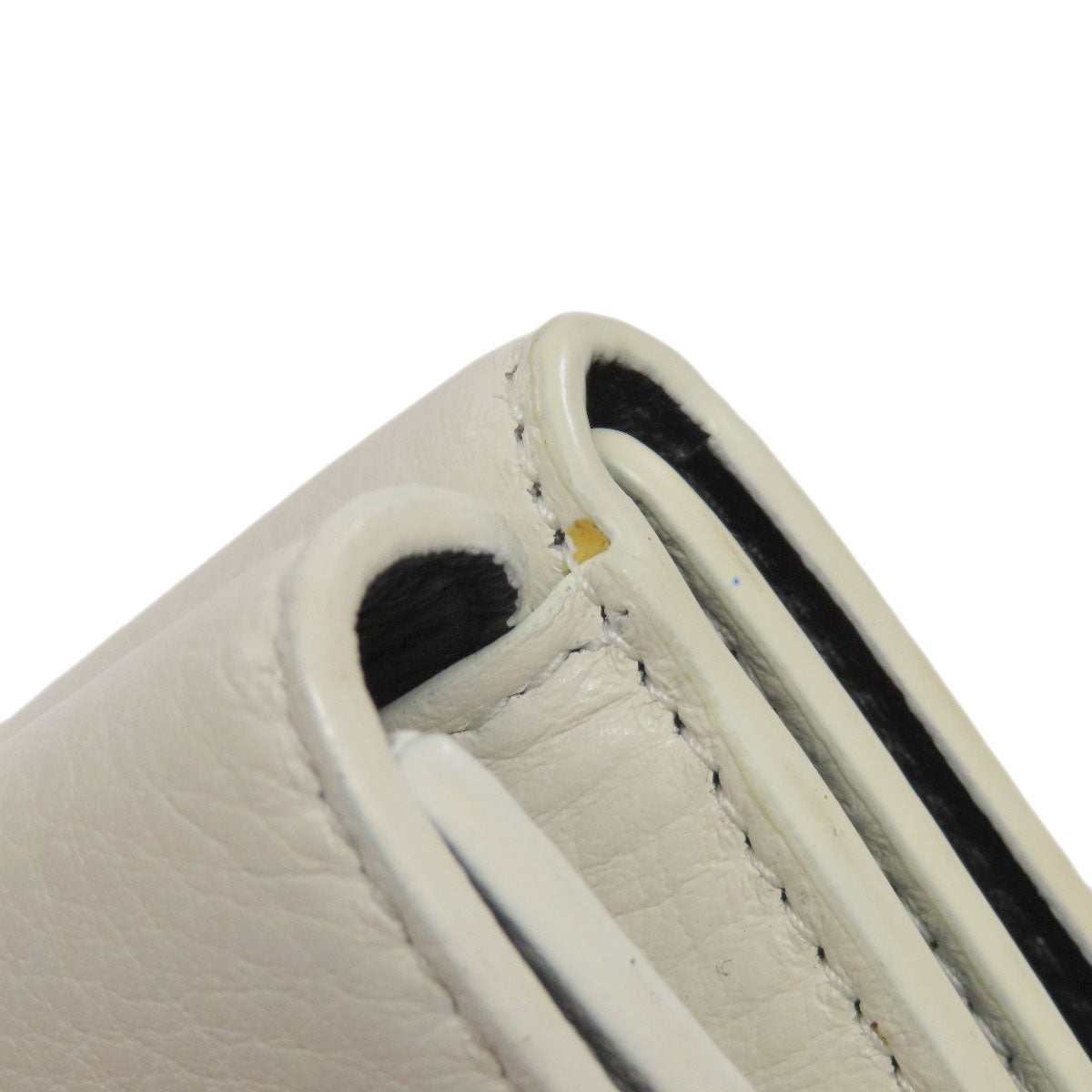 BALENCIAGA バレンシアガ 516402 ロゴ 三つ折り財布 二つ折り財布（小銭入れあり） レザー レディース 中古