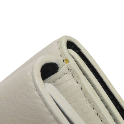 BALENCIAGA バレンシアガ 516402 ロゴ 三つ折り財布 二つ折り財布（小銭入れあり） レザー レディース 中古