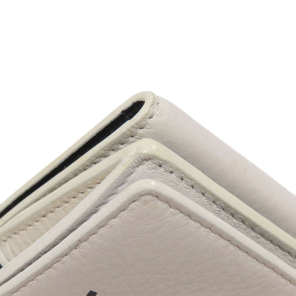 BALENCIAGA バレンシアガ 516402 ロゴ 三つ折り財布 二つ折り財布（小銭入れあり） レザー レディース 中古