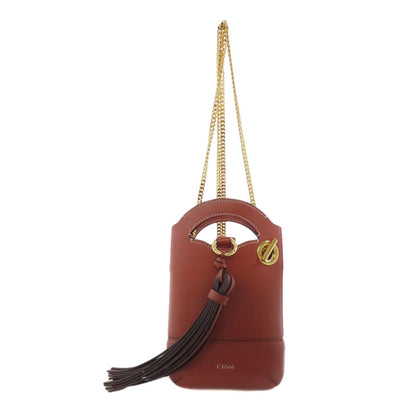 CHLOE クロエ ウォールデン ショルダーバッグ レザー レディース 中古