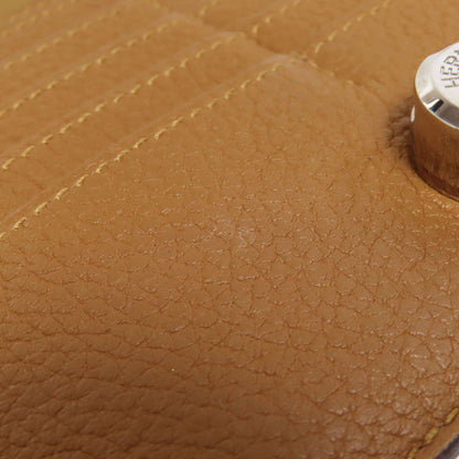 HERMES エルメス ドゴンロング シルバー金具 長財布（小銭入れなし） トリヨン レディース 中古