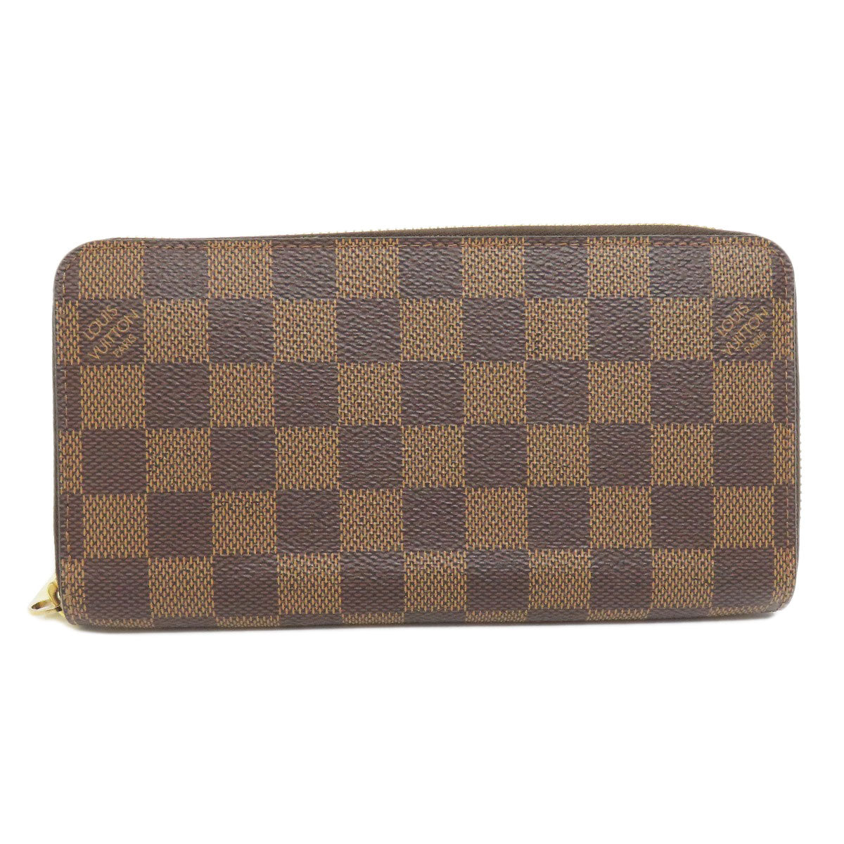 LOUIS VUITTON ルイヴィトン N60015 ジッピー・ウォレット 旧 長財布（小銭入れあり） ダミエキャンバス レディース 中古