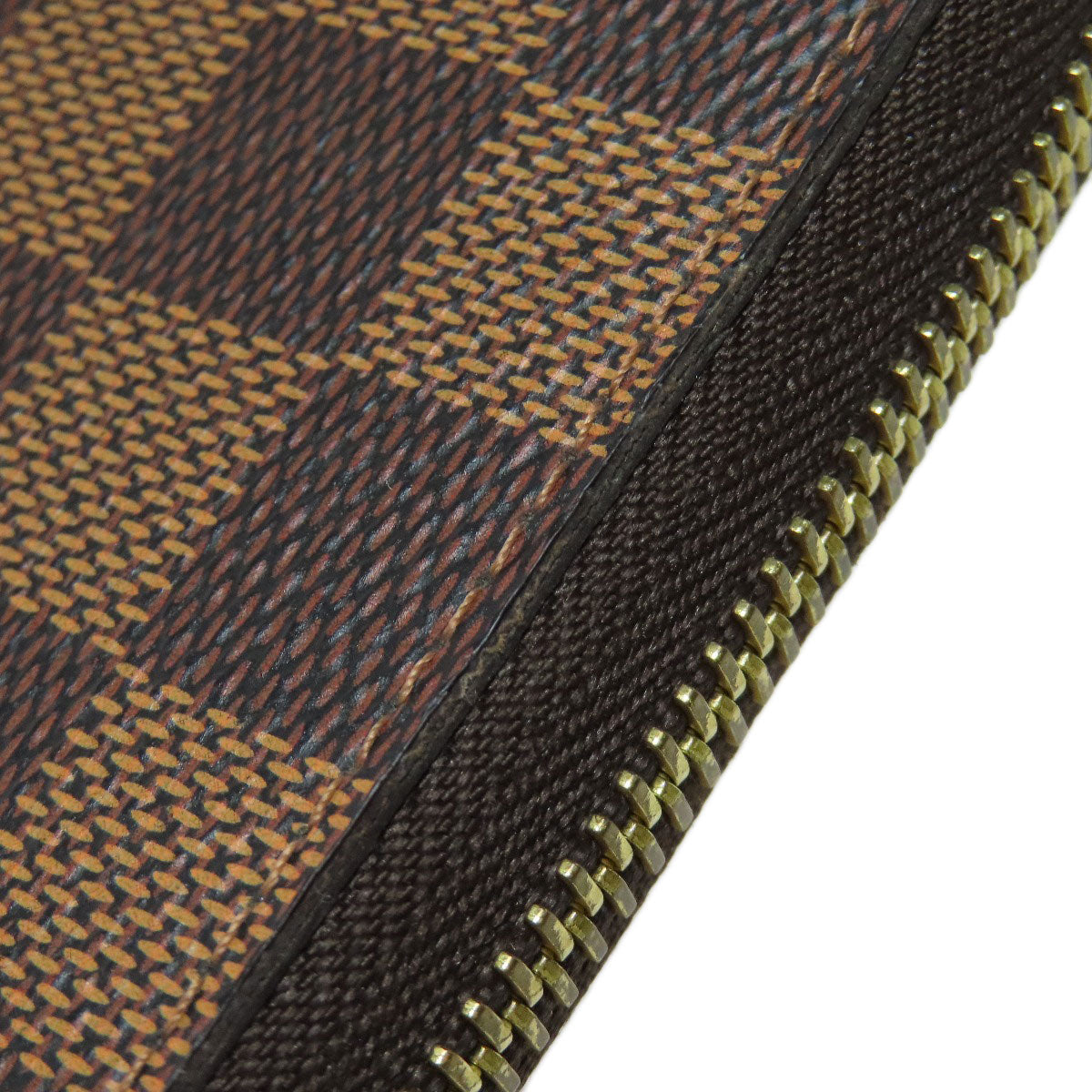 LOUIS VUITTON ルイヴィトン N60015 ジッピー・ウォレット 旧 長財布（小銭入れあり） ダミエキャンバス レディース 中古