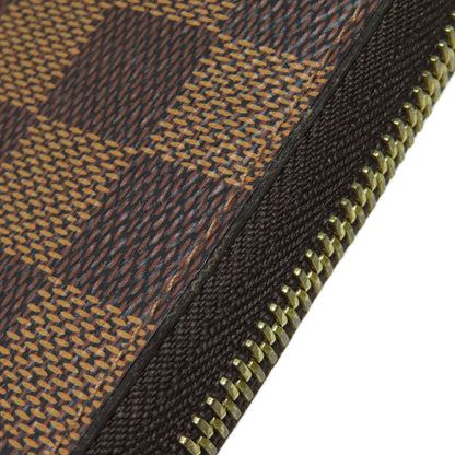 LOUIS VUITTON ルイヴィトン N60015 ジッピー・ウォレット 旧 長財布（小銭入れあり） ダミエキャンバス レディース 中古