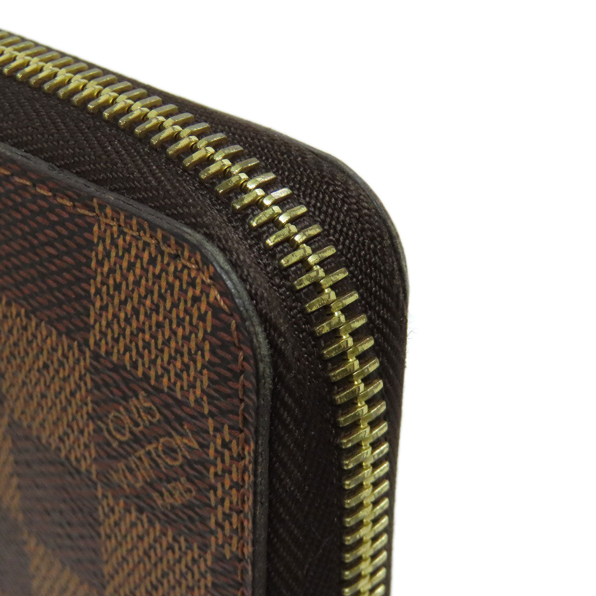 LOUIS VUITTON ルイヴィトン N60015 ジッピー・ウォレット 旧 長財布（小銭入れあり） ダミエキャンバス レディース 中古