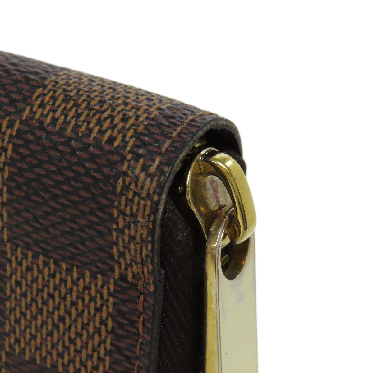 LOUIS VUITTON ルイヴィトン N60015 ジッピー・ウォレット 旧 長財布（小銭入れあり） ダミエキャンバス レディース 中古